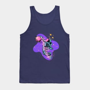 Astronaut Slam Dunk Tshirt Tank Top